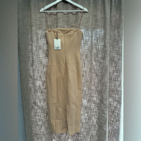NWT MISHA x Revolve Irisa Dress in Nude - Picture 5 of 8